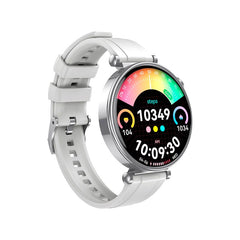 XO GT4 Mini Smartwatch m. Udskiftelige Urskiver - Sølv