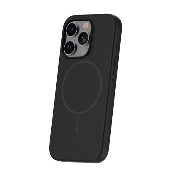 iPhone 13 Pro Silicone Thin Cover - MagSafe Kompatibel - Sort