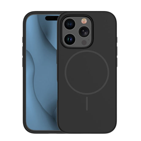 iPhone 14 Pro Silicone Thin Cover - MagSafe Kompatibel - Sort