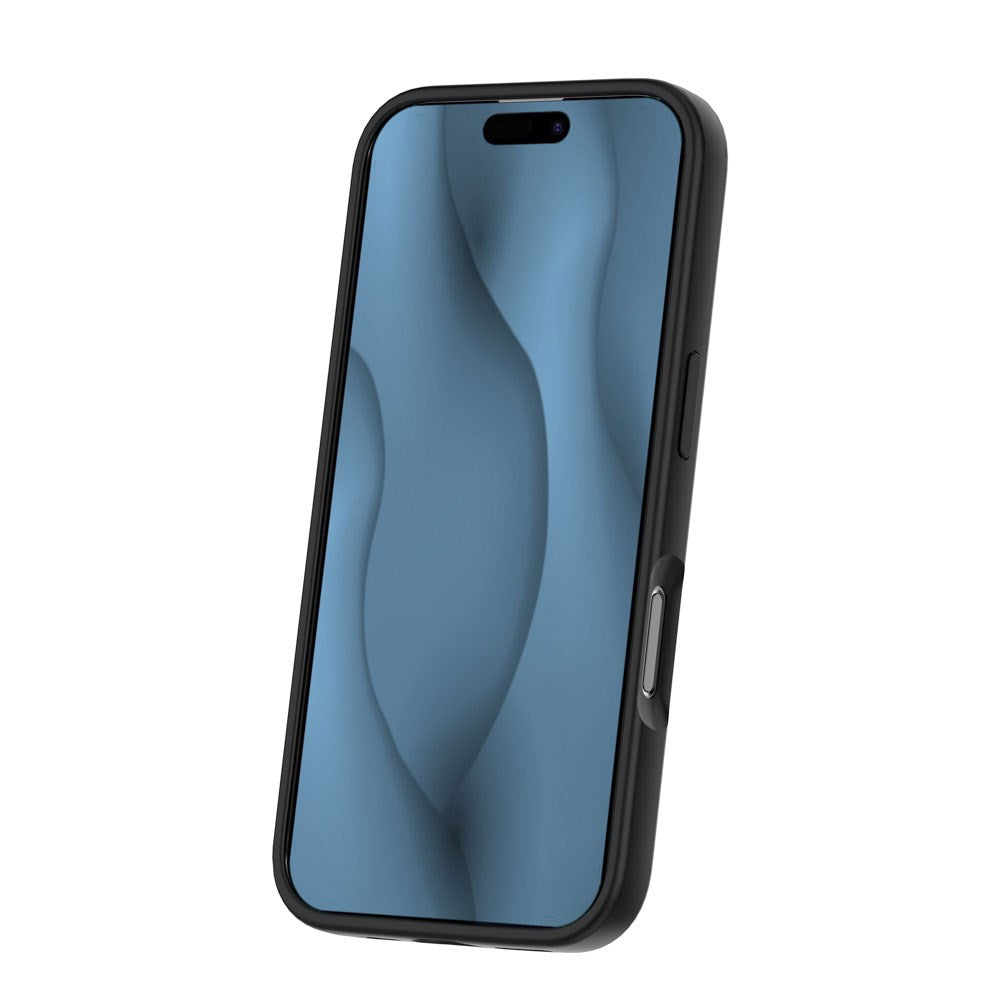 iPhone 16 Silicone Thin Cover - MagSafe Kompatibel - Sort