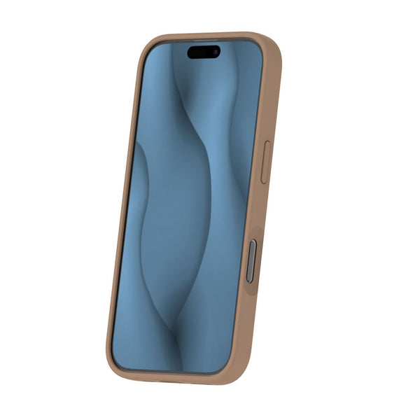 iPhone 16 Pro Silicone Thin Cover - MagSafe Kompatibel - Brun