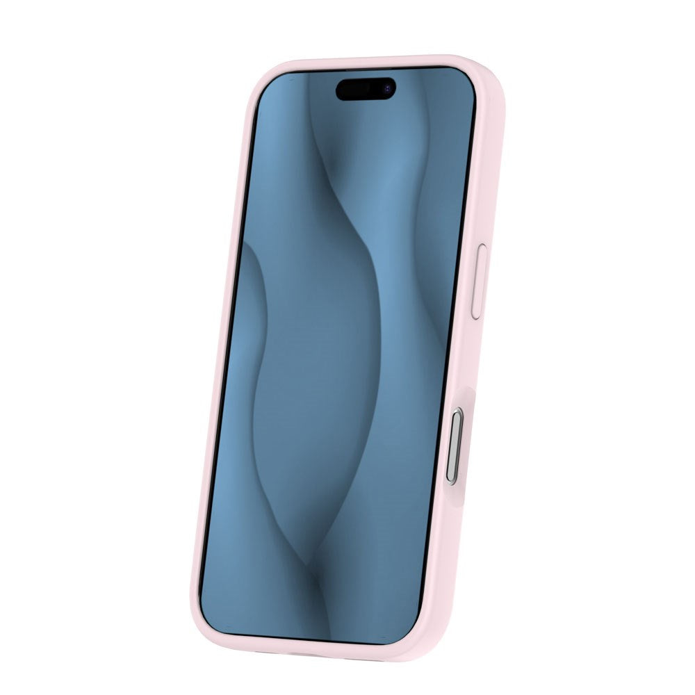 iPhone 16 Silicone Thin Cover - MagSafe Kompatibel - Lyserød