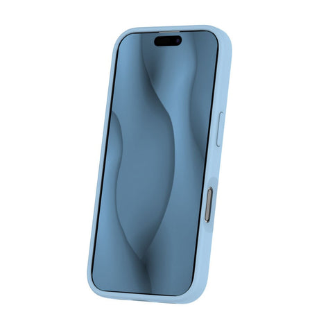 iPhone 16 Silicone Thin Cover - MagSafe Kompatibel - Lyseblå