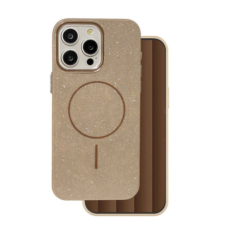 iPhone 16 Pro TFO Glitter Thin Cover - MagSafe Kompatibel - Brun