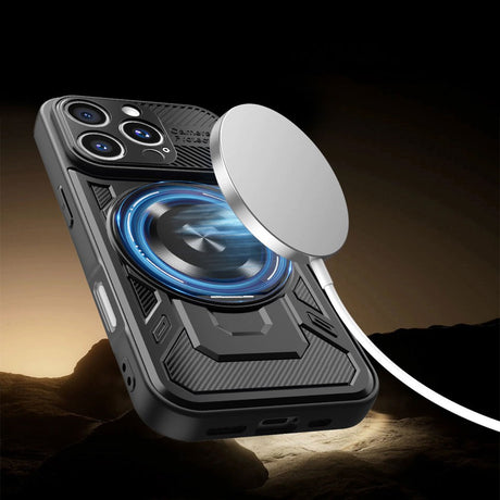 iPhone 17 Pro TFO Defender Armor Cover - MagSafe Kompatibel - Sort