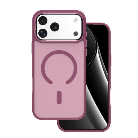 iPhone 17 TFO Frozen Hybrid Cover - MagSafe Kompatibel - Rød