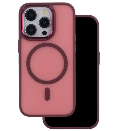 iPhone 17 TFO Frozen Hybrid Cover - MagSafe Kompatibel - Rød