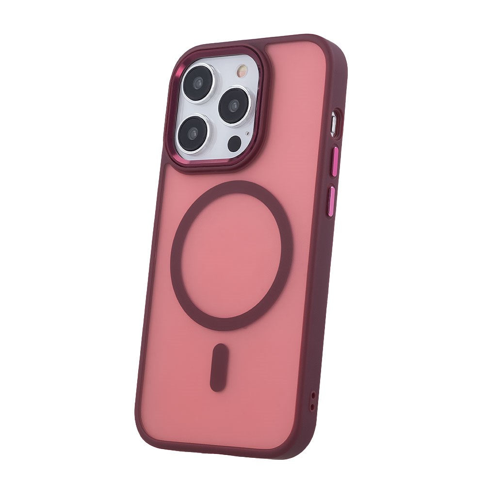 iPhone 17 TFO Frozen Hybrid Cover - MagSafe Kompatibel - Rød