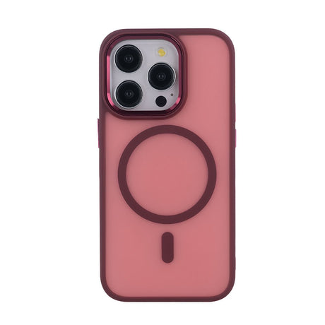 iPhone 17 TFO Frozen Hybrid Cover - MagSafe Kompatibel - Rød