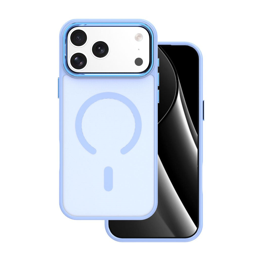 iPhone 17 Pro TFO Frozen Hybrid Cover - MagSafe Kompatibel - Blå
