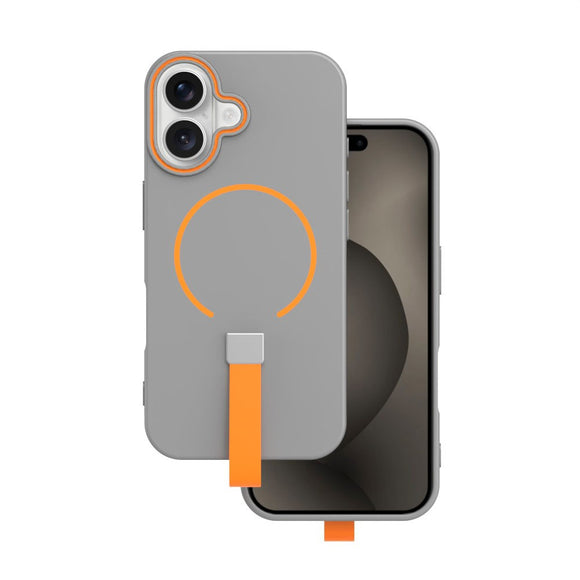 iPhone 16 Pro TFO Loop Thin Cover - MagSafe Kompatibel - Grå