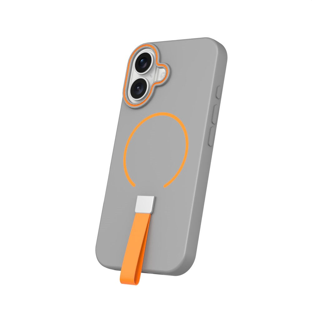 iPhone 16 Pro TFO Loop Thin Cover - MagSafe Kompatibel - Grå