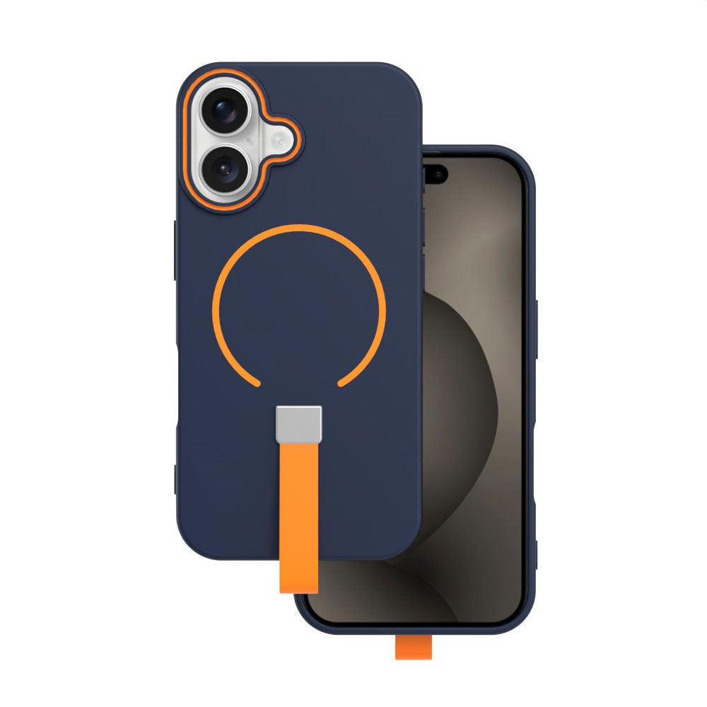 iPhone 16 Pro TFO Loop Thin Cover - MagSafe Kompatibel - Mørkeblå