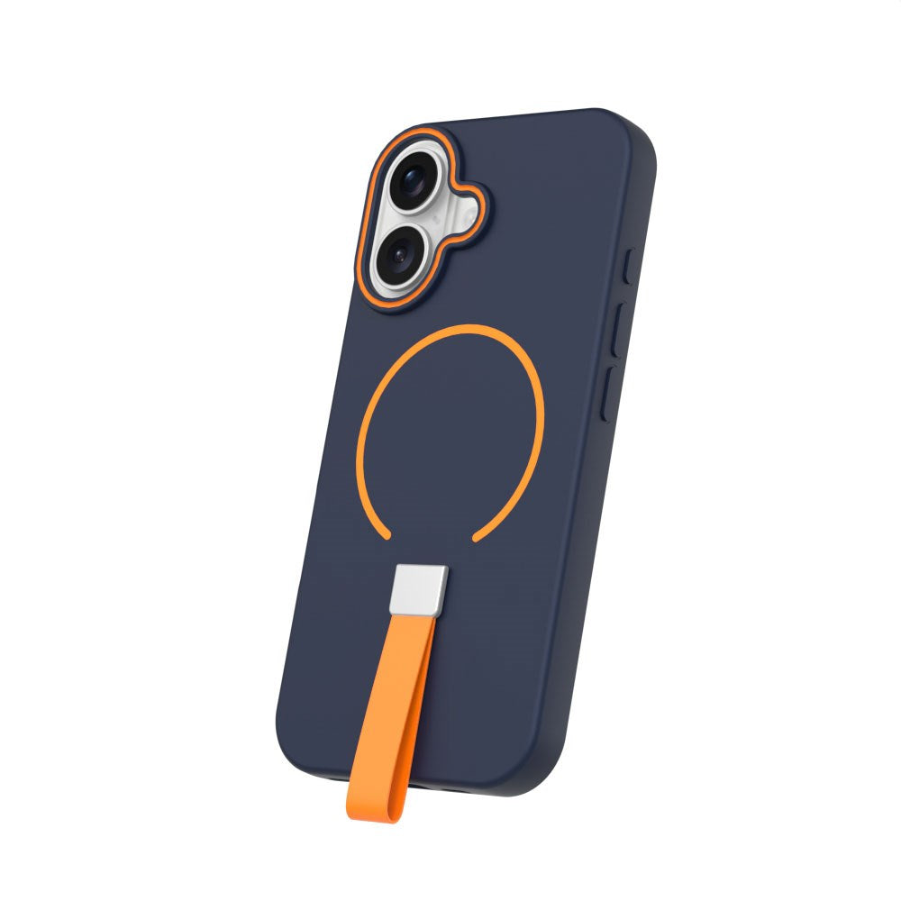 iPhone 16 Pro TFO Loop Thin Cover - MagSafe Kompatibel - Mørkeblå