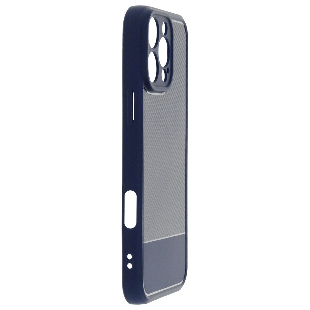 iPhone 16 Pro TFO Simple Carbon Cover - Blå