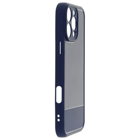 iPhone 17 TFO Simple Carbon Cover - Blå