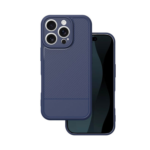 iPhone 17 Pro TFO Simple Carbon Cover - Blå