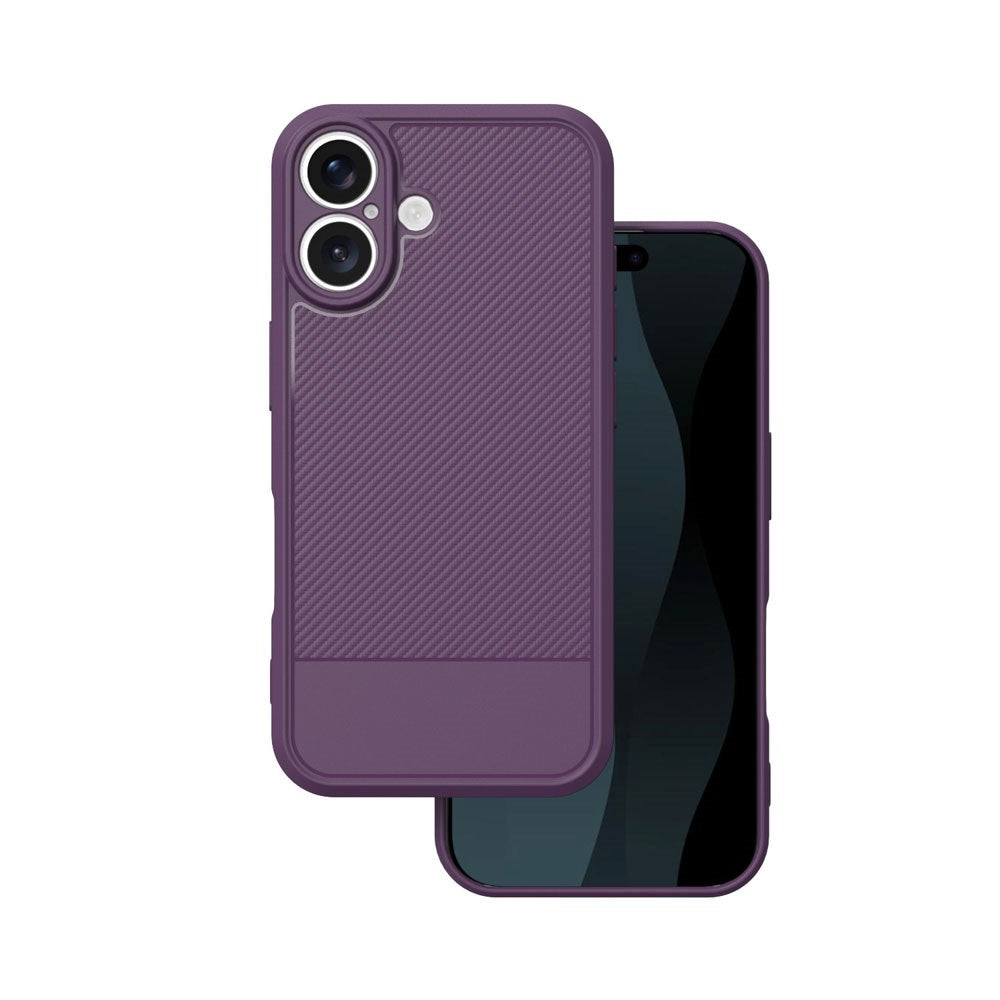 iPhone 17 TFO Simple Carbon Cover - Lilla