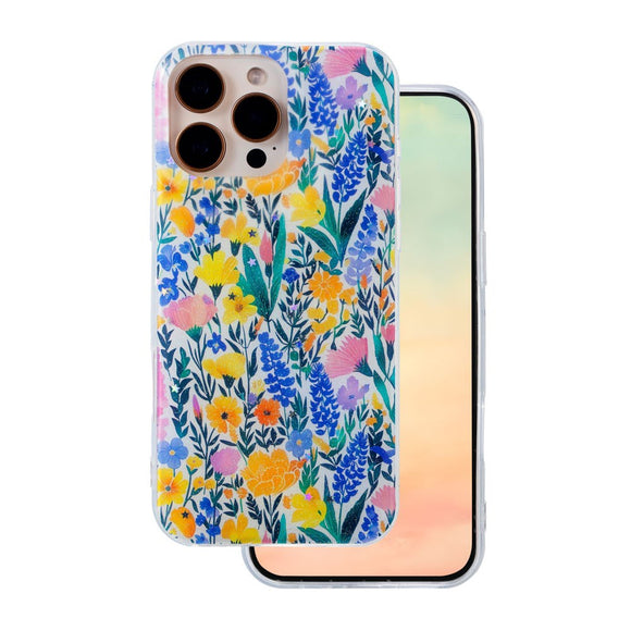 iPhone 16 Pro TFO Glow Glam Cover - Blomster