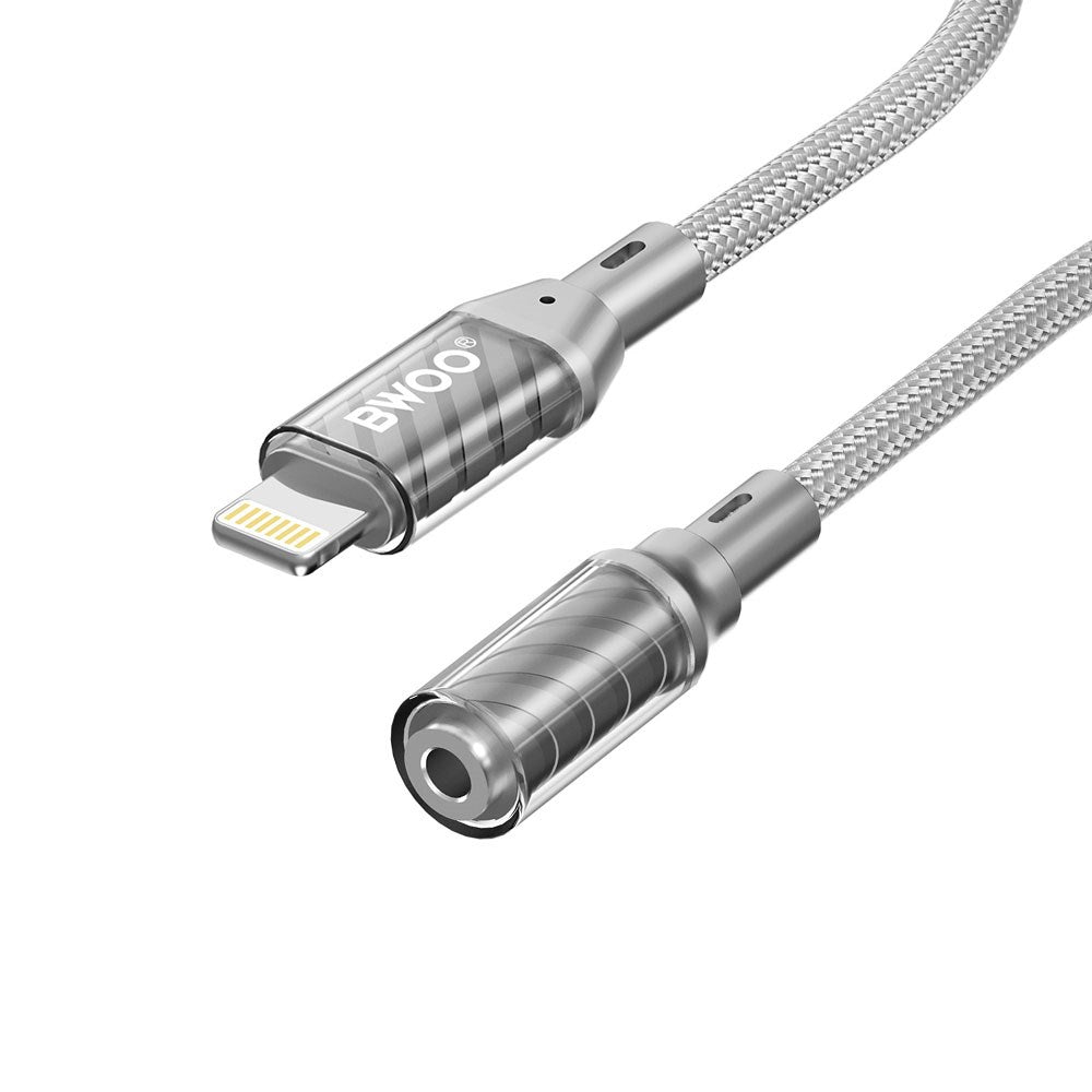 BWOO Lightning til Minijack Adapter - Grå