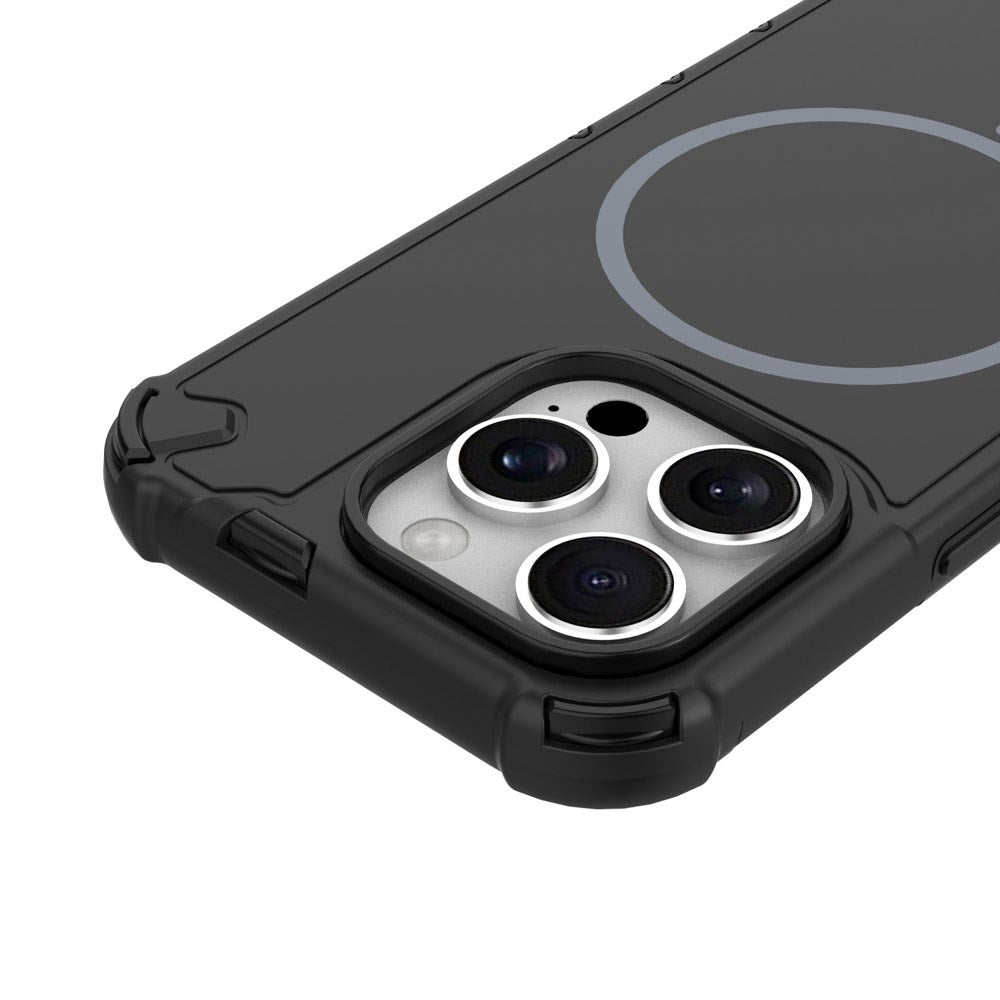 iPhone 16 Pro TFO Defender Hybrid Cover - MagSafe Kompatibel - Sort