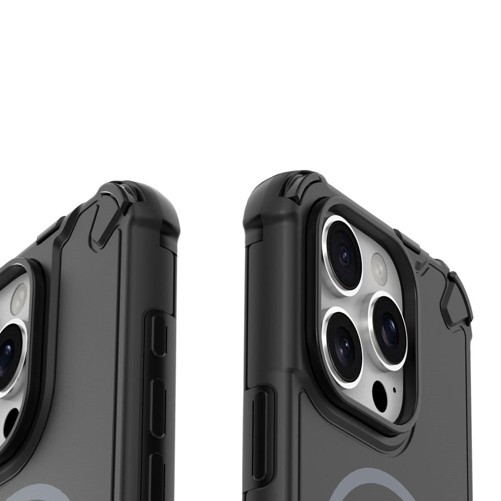 iPhone 16 Pro TFO Defender Hybrid Cover - MagSafe Kompatibel - Sort