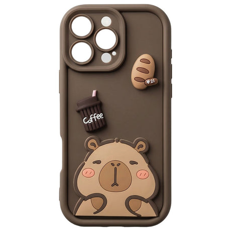 Samsung Galaxy S26 Ultra TFO Ultra Trendy 3D Cover - Brown Capybara