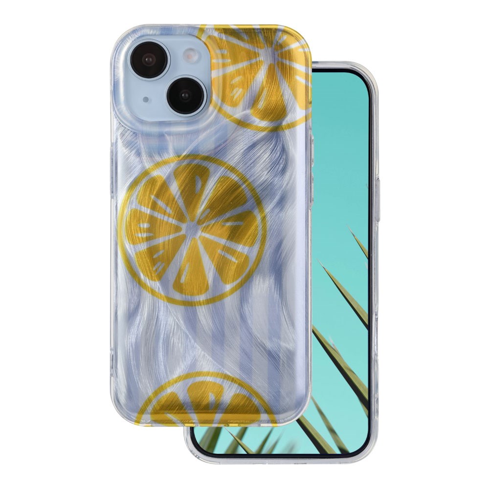 iPhone 15 TFO Ultra Trendy Sommer Cover - Lemon