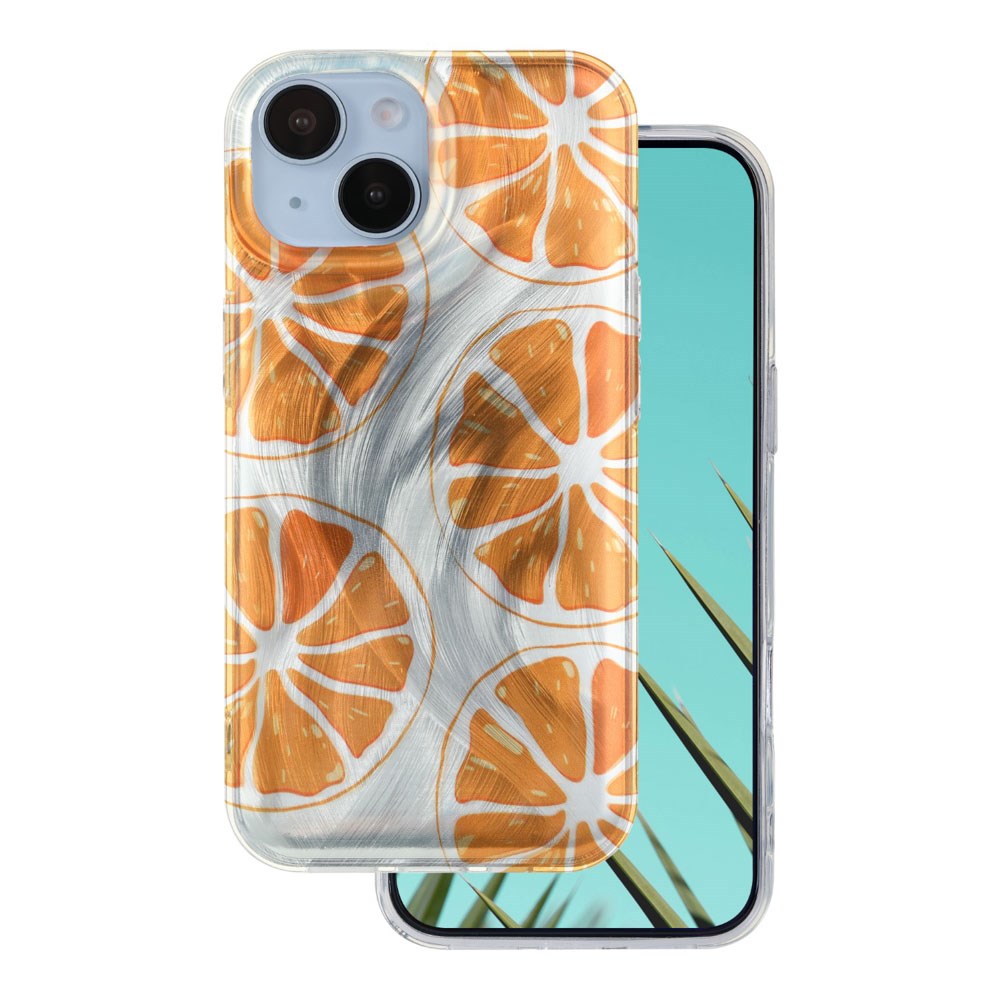 iPhone 15 TFO Ultra Trendy Sommer Cover - Orange