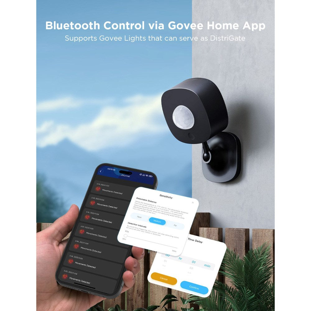 Govee Outdoor Motion Sensor - Sort