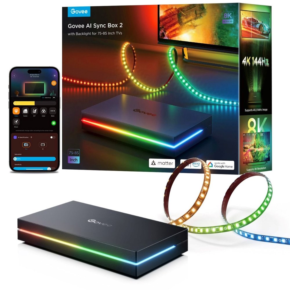 Govee AI Sync Box 2 - 75-85"