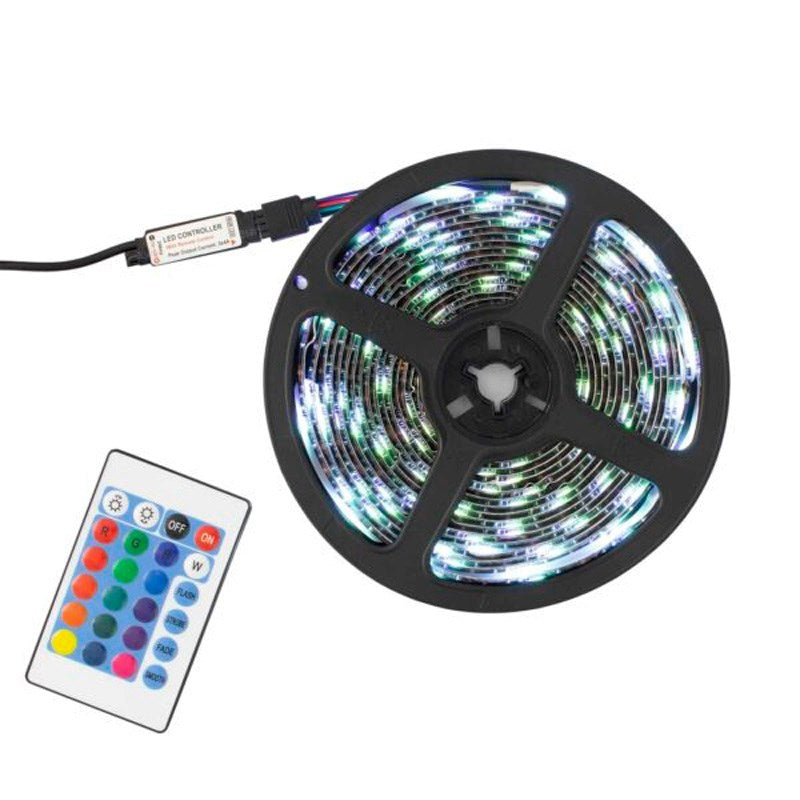 White Shark HELIOS Gaming LED Lysstrimmel - 3m - Sort