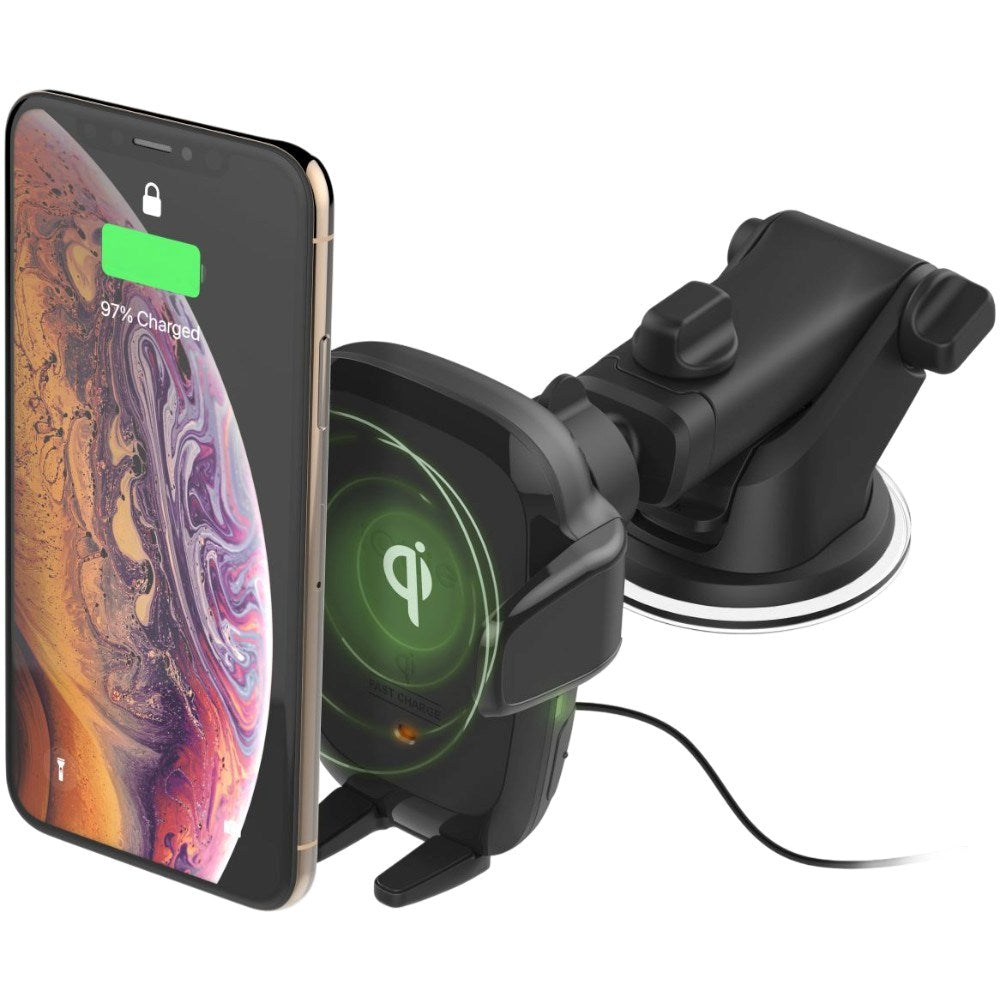 Dashboard Mount iOttie - Mobilholder Til Bilen m. Trådløs Opladning - Sort