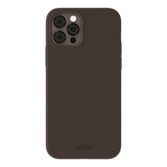 Holdit iPhone 12 / 12 Pro Soft Touch Silikone Case - Chocolate