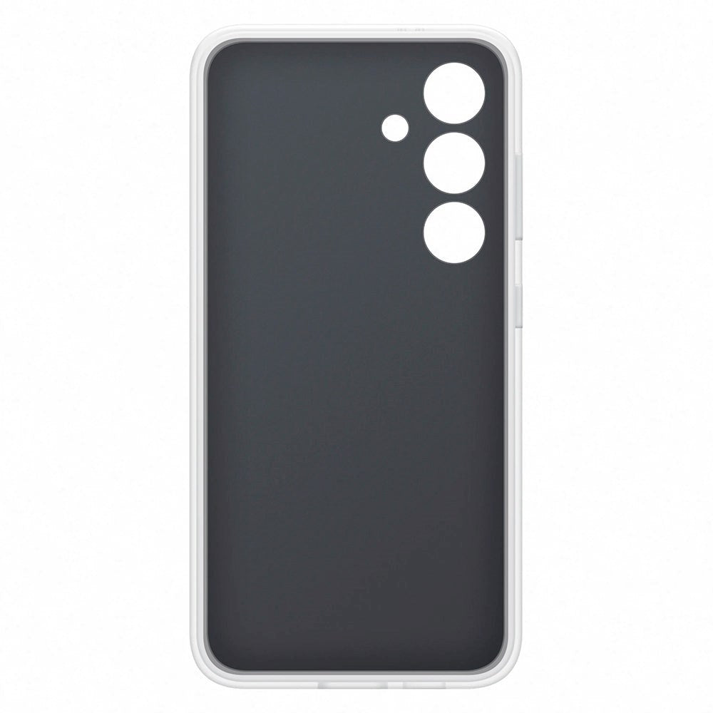 Original Samsung Galaxy S24 Flipsuit Case - Hvid / Hjerte (EF-MS921CWEGWW)