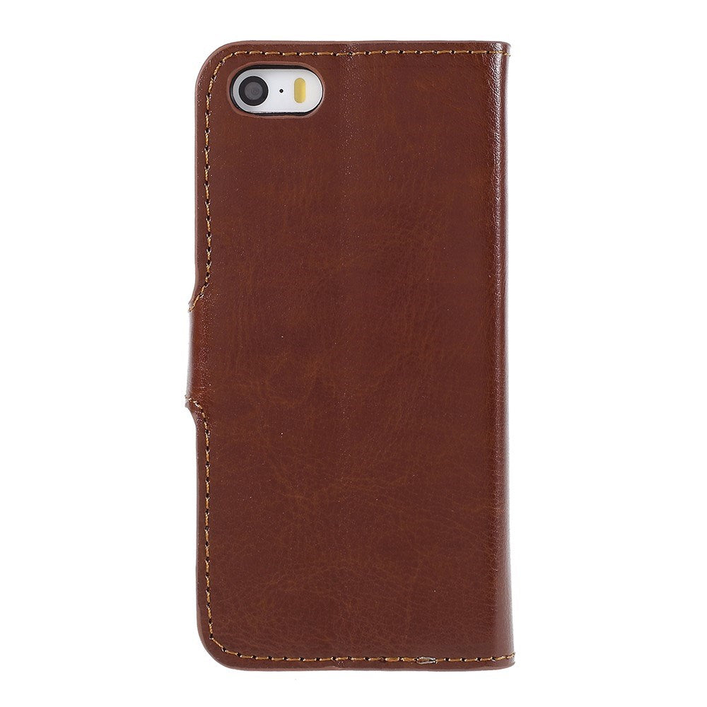iPhone SE / 5s / 5 EIDERWOOD Flip Cover mn. Pung  - Brun