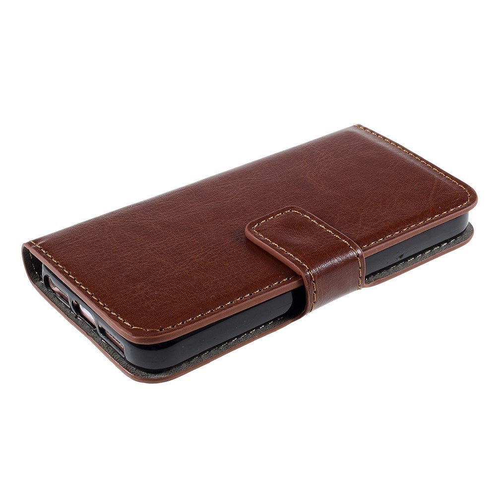 iPhone SE / 5s / 5 EIDERWOOD Flip Cover mn. Pung  - Brun