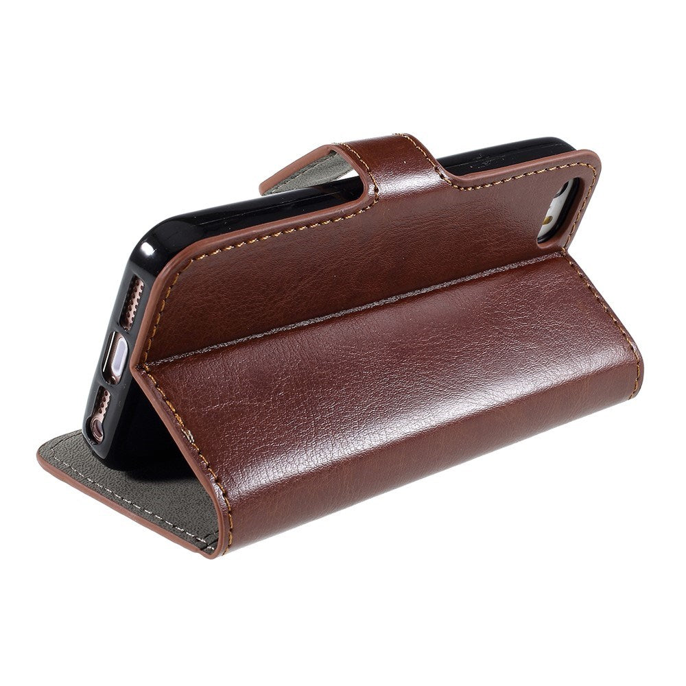 iPhone SE / 5s / 5 EIDERWOOD Flip Cover mn. Pung  - Brun