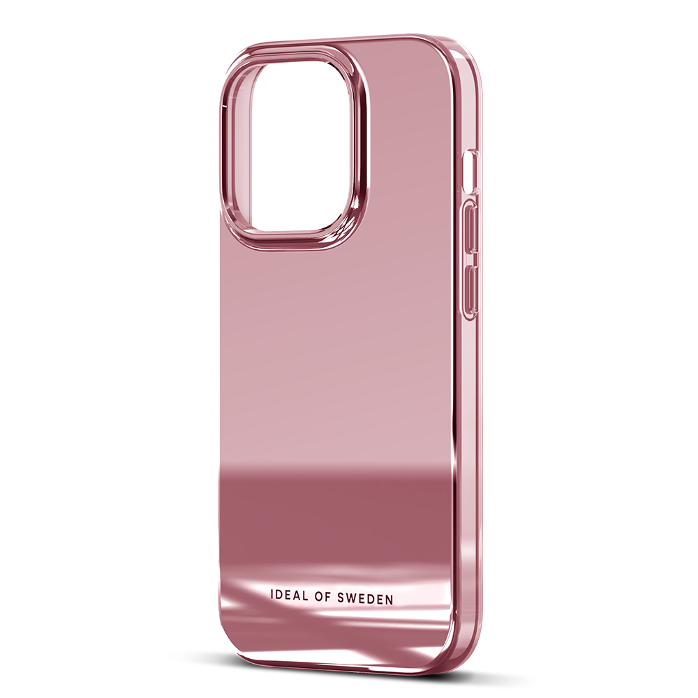 iDeal Of Sweden iPhone 14 Pro Mirror Case - Mirror Rose Pink