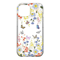 iDeal Of Sweden iPhone 16e / 15 / 14 / 13 Clear Case - Artistic Garden
