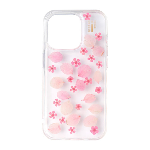 iDeal Of Sweden iPhone 15 Pro Clear Case - Cherry Blossom