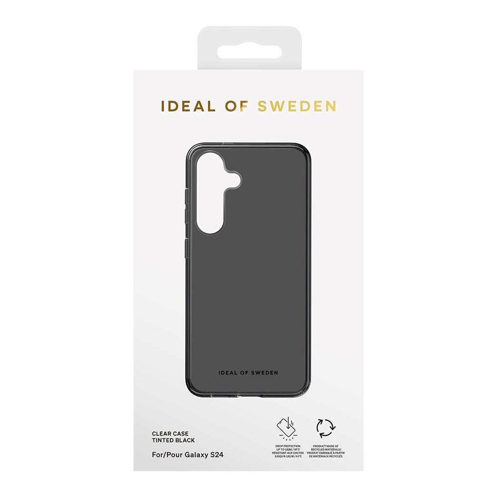 iDeal Of Sweden Samsung Galaxy S24 Clear Case - Tinted Black