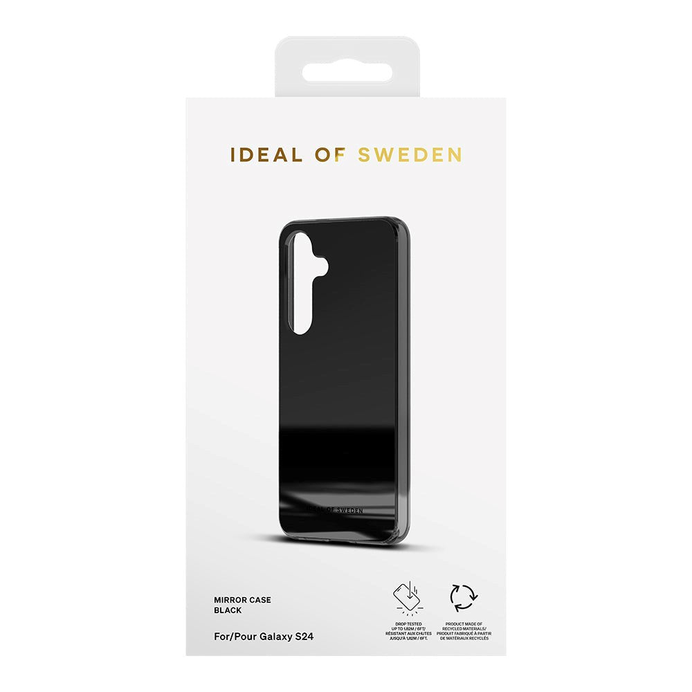 iDeal Of Sweden Samsung Galaxy S24 Mirror Case - Mirror Black