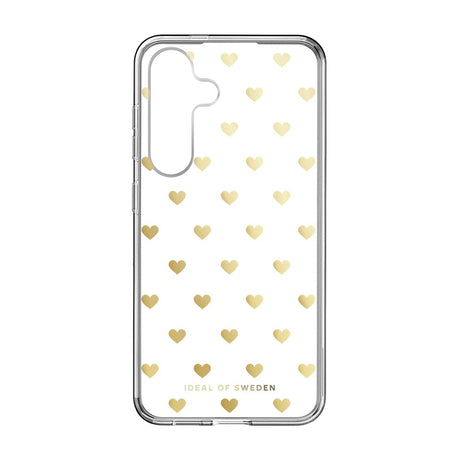 iDeal Of Sweden Samsung Galaxy S24 Clear Case - Golden Hearts