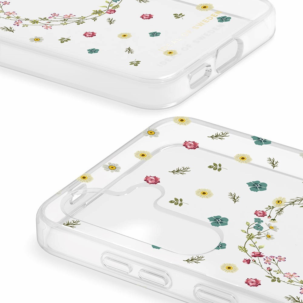 iDeal Of Sweden Samsung Galaxy S24+ (Plus) Clear Case - Petite Floral