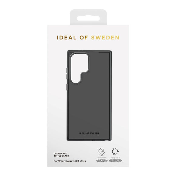 iDeal Of Sweden Samsung Galaxy S24 Ultra Clear Case - Tinted Black