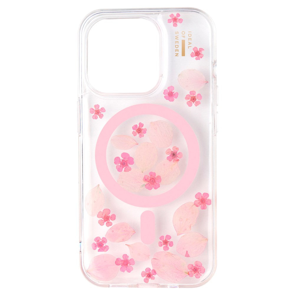 iDeal Of Sweden iPhone 14 Pro Clear Case - MagSafe Kompatibel - Cherry Blossom