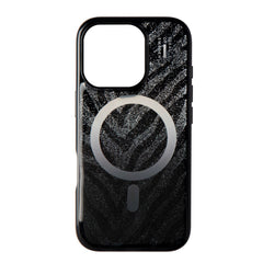 iDeal Of Sweden iPhone 14 Pro Clear Case - MagSafe Kompatibel - Zebra Mystique