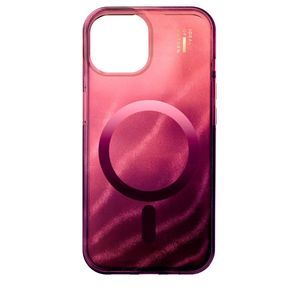 iDeal Of Sweden iPhone 17e / 16e / 15 / 14 / 13 Clear Case - MagSafe Kompatibel - Cherry Lacquer