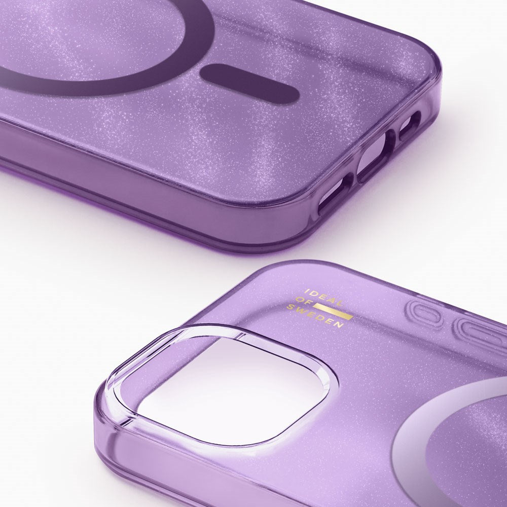 iPhone 17e / 16e / 15 / 14 / 13 iDeal Of Sweden Clear Case - MagSafe Kompatibel - Amethyst Mist
